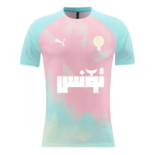Morocco maillot d'entraînement de football pour adultes tenue de sport rose pour hommes haut de maillot 2025-2026